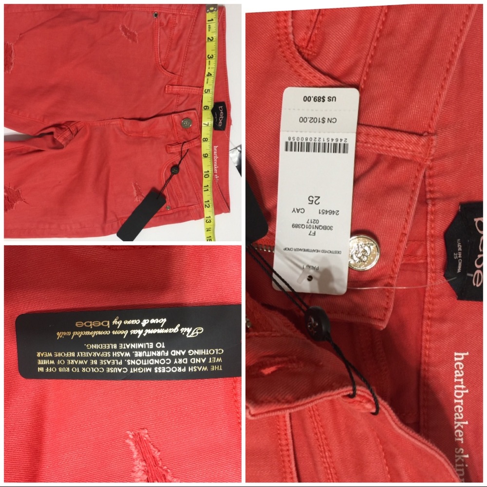 Bebe Skinny Jean - Picture 7 of 8